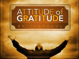 attitude of gratitude