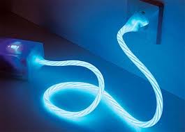 plugged in & glowing