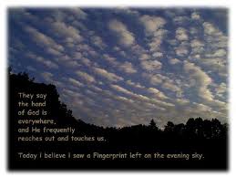 The fingerprint of God