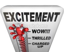 Thermometer of Excitement-Level-High-Anticipation