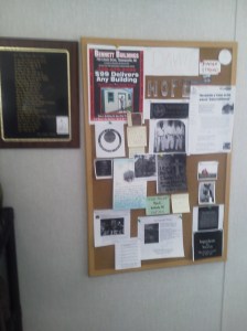 My Vision Board from a year ago or so.