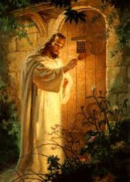 Jesus - standing at the door knocking