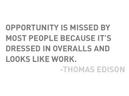 you must work to succeed - value of work