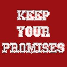keep your promises