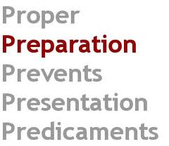 Presentation Preparation