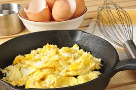 scrambled eggs